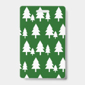Badge Sapins de Forêt Rustique | Conseiller de Camp (Arrière)