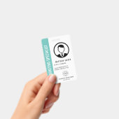 Badge sarcelle professionnel pour le bureau ou les (Manuel / portable)