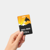 Badge saut atv Teacher Hall Pass (Manuel / portable)
