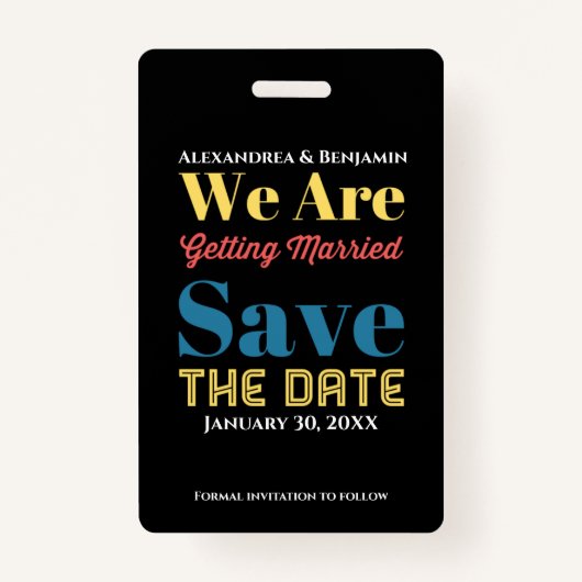 Badge Sauvegardez La Carte Date Annonce (Devant)