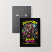 Badge Scabby Sadie – Paranormal Punks (Recto/Verso)