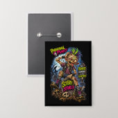 Badge Scabby Stanley – Paranormal Punks (Recto/Verso)