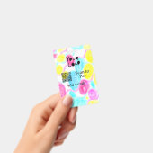 Badge Scanner pour payer ajouter un logo d'entreprise QR (Manuel / portable)