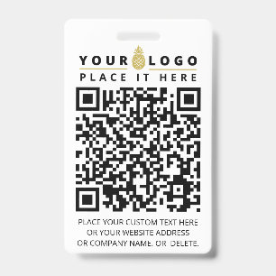 Badge Scannez le code QR maintenant Texte de logo de s
