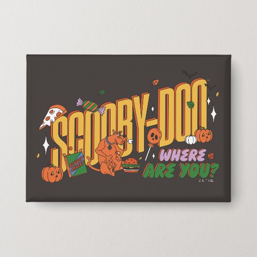 Badge Scooby-Doo Halloween Snack Logo (Recto)