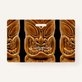 Badge Sculptures Twin Tiki Thunder_Cove  (Devant)