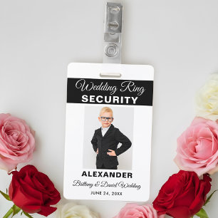 Badge Sécurité de bague de mariage - Choisissez la coule