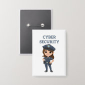 Badge Sécurité informatique : Digital Defender (Recto/Verso)