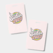 BADGE SENIOR 2023 (Avant & arrière)