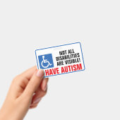 Badge Sensibilisation à l'autisme (Manuel / portable)