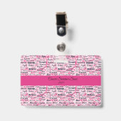 Badge Sensibilisation des survivants du cancer du sein (Front with Clip)