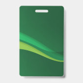 Badge Service d'aménagement paysager et de pelouse vert  (Back)