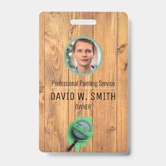Badge Service de peinture professionnelle (Avant)