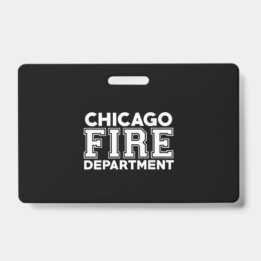 Badge Service des pompiers de Chicago Secourt (Front)