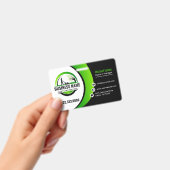 Badge Service professionnel d'entretien de pelouse vert (Manuel / portable)