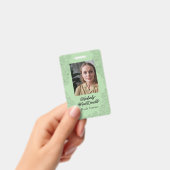 Badge Services de doula de script vert sauge (Manuel / portable)