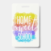 Badge Signet de devis d'école à domicile (Face)