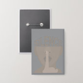 Badge Silence (Recto/Verso)