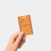 Badge simple (Handheld)