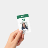 Badge Simple Business Photo Staff ID devient Carte d'ide (Manuel / portable)