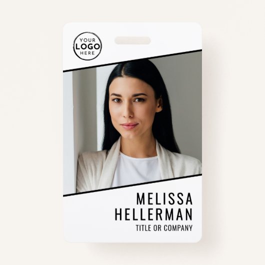 Badge Simple Company Logo Employee ID (Devant)