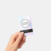 Badge Simple ID Logo de sécurité iridescent (Manuel / portable)