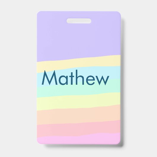 Badge simple lettre initiale monogramme ajouter votre no (Avant)