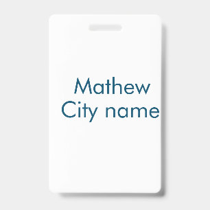 Badge simple lettre initiale monogramme ajouter votre no