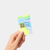 Badge Simple minimal ajouter code-barres donations venmo (Manuel / portable)