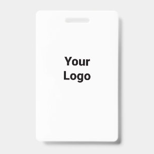 Badge simple personnalisé minimal aquarelle ajouter logo