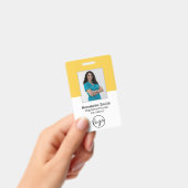 Badge Simple Professional Business (Manuel / portable)