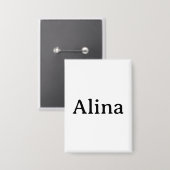 Badge Simple Professionnel Affaires Rectangle 2,5" x 3,5 (Recto/Verso)