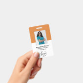 Badge Simple Professionnel des Affaires (Manuel / portable)