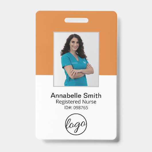 Badge Simple Professionnel des Affaires (Avant)