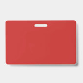 Badge Simple V - Bénévole (Arrière)
