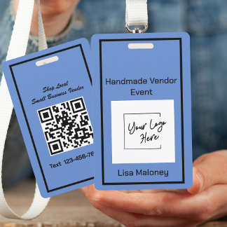 Badge Simple Your Photo Custom Crafter Événement Fournis