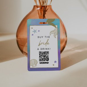 Badge SIREN Mermaid Ocean Acheter la mariée boire un cod