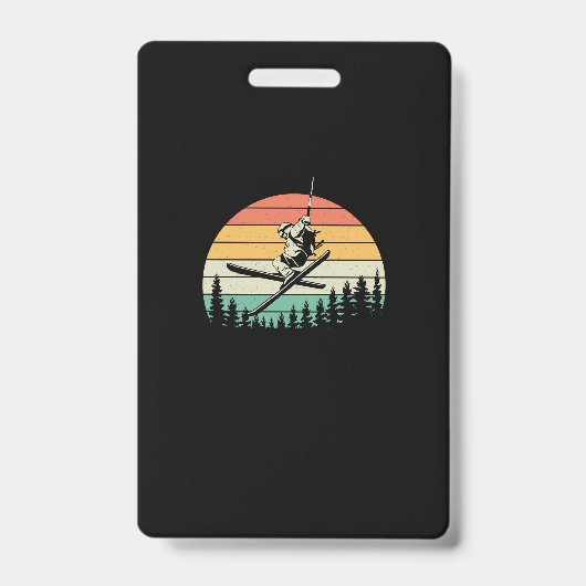 Badge ski-conception hivernale (1) (Avant)