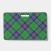 Badge Snappy Clan Armstrong Tartan (Arrière)