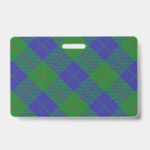 Badge Snappy Clan Barclay Chasse Tartan (Arrière)