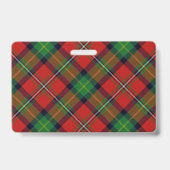 Badge Snappy Clan Boyd Tartan (Arrière)
