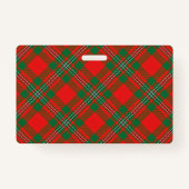 Badge Snappy Clan Gregor MacGregor Tartan (Dos)