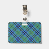 Badge Snappy Clan Keith Tartan (Arrière avec clip)