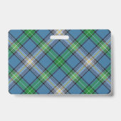 Badge Snappy Clan MacDowall Tartan (Arrière)