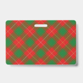 Badge Snappy Clan MacFie Tartan (Arrière)