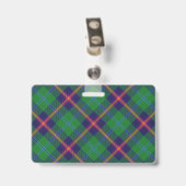 Badge Snappy Clan Young Tartan (Arrière avec clip)