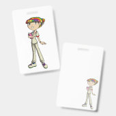 Badge Soins (Recto et verso)