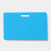 Badge Solid Cyan Blue Background | Summer Minimal Style (Arrière)