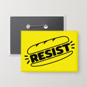Badge Sous Sandwich résiste au fascisme (Recto/Verso)