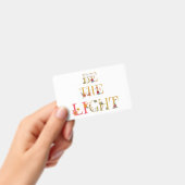 Badge Soyez la lumière (Manuel / portable)